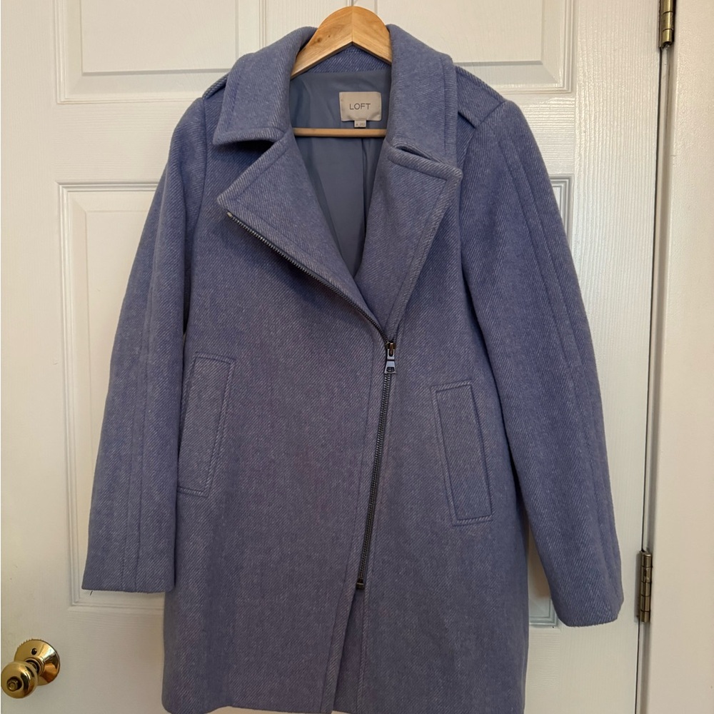 LOFT Women's Blue Coat